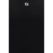 Fendi Black Cotton T-Shirt
