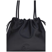 Coccinelle Black Calf Leather Bos Taurus Handbag
