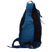 C.P. Company Blue Fabric Crossbody Bag