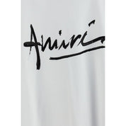 Amiri White Cotton T-Shirt