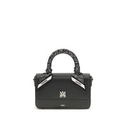 Amiri Black Calf Leather Bos Taurus Shoulder Bag