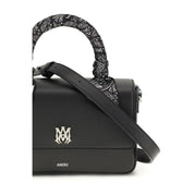 Amiri Black Calf Leather Bos Taurus Shoulder Bag