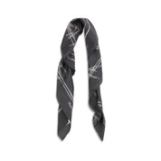 Margiela Gray Silk Scarf