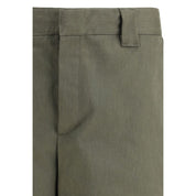 Golden Goose Green Cotton Chino Pants