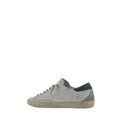 Golden Goose White Calf Leather Bos Taurus Low Top Sneakers