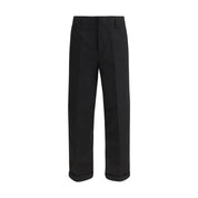 Golden Goose Black Cotton Chino Pants