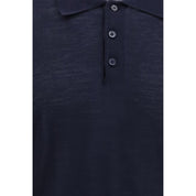 Golden Goose Blue Merino Wool Shirt