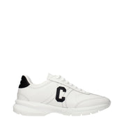 Celine White Leather Athletic Sneakers