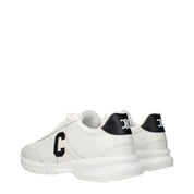 Celine White Leather Athletic Sneakers