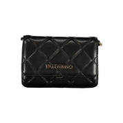 Mario Valentino Nero Polyurethane Women Shoulder Bag