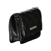 Mario Valentino Nero Polyurethane Women Shoulder Bag