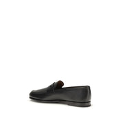 Church's Black Calf Leather Bos Taurus Slip-On Loafers