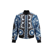 Versace Black Polyamide Bomber