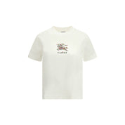 Burberry White Cotton T-Shirt