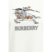 Burberry White Cotton T-Shirt