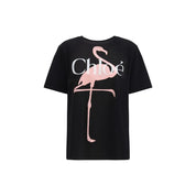 Chloé Black Cotton T-Shirt