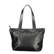 Mario Valentino Nero Polyurethane Women Shoulder Bag