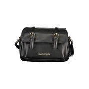 Mario Valentino Black Polyurethane Women Shoulder Bag