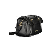 Mario Valentino Black Polyurethane Women Shoulder Bag