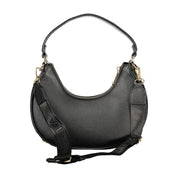 Mario Valentino Nero Poliuretano Women Shoulder Bag