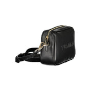 Mario Valentino Black Polyurethane Women Handbag