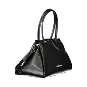 Mario Valentino Black Polyurethane Women Handbag