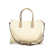 Mario Valentino Beige Polyurethane Women Handbag
