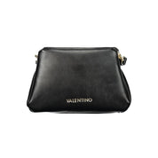 Mario Valentino Black Polyurethane Women Handbag