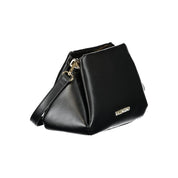 Mario Valentino Black Polyurethane Women Handbag