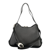 Mario Valentino Black Polyurethane Women Handbag