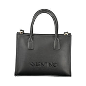Mario Valentino Black Polyurethane Women Handbag