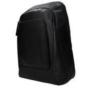 Piquadro Black Leather Backpack