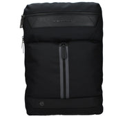 Piquadro Black Fabric Backpack