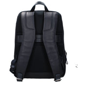 Piquadro Blue Leather Backpack