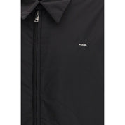 Prada Black Recycled Polyamide Full-Length Jacket