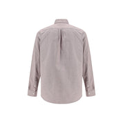 Fendi Bordeaux Cotton Shirt