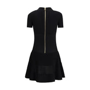 Balmain Black Viscose Casual Dress