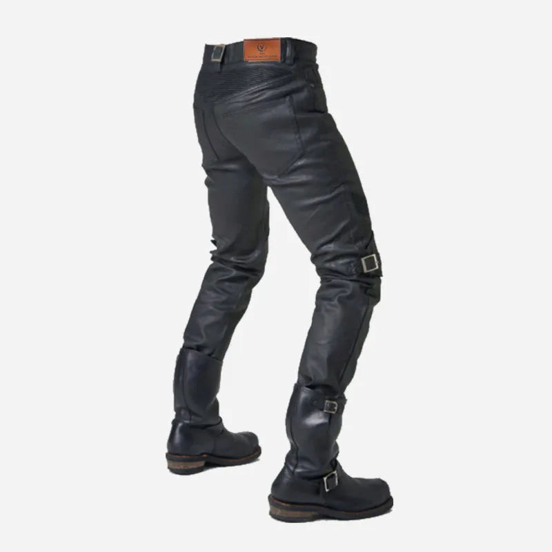 Upgraded Waterproof Motorcycle Denim Jeans with 4 Armor Pads