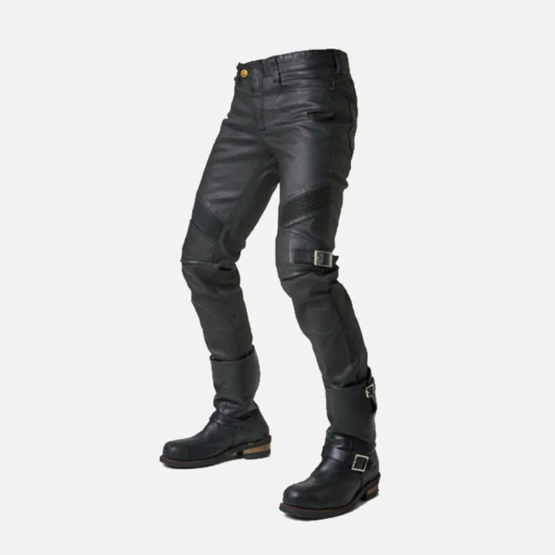 Upgraded Waterproof Motorcycle Denim Jeans with 4 Armor Pads