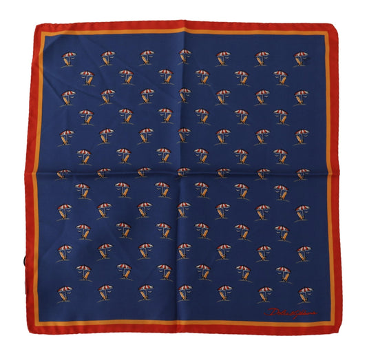 Elegant Silk Men's Square Scarf