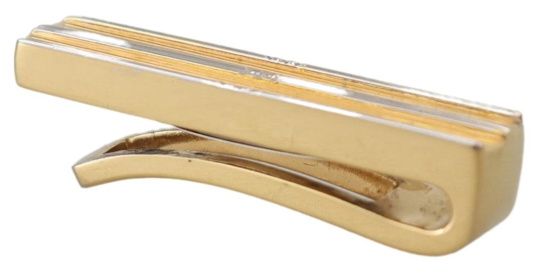 Elegant Gold Brass Tie Clip for Men