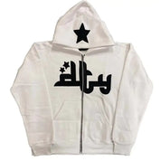 Men's Hoodie: Star Print