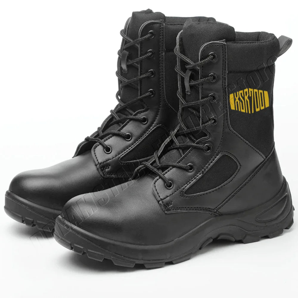 Anti Smashing & Stab Proof Adventure Combat Motorcycle Boots