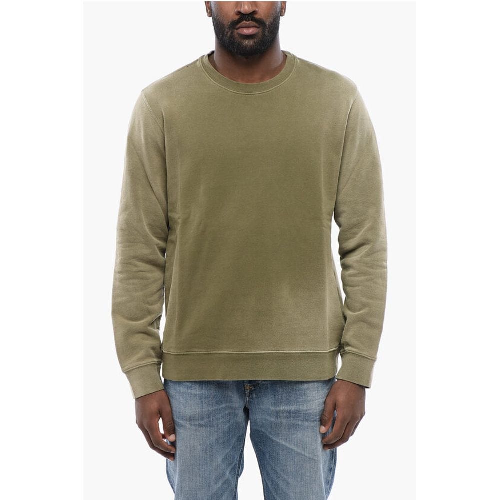 Altea Altea Brushed Cotton Crewneck Sweater