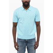 Altea Altea Melange Cotton Knit Polo