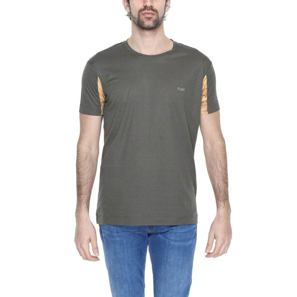 Alviero Martini Prima Classe T-Shirts IT44 | S Alviero Martini Prima Classe Green Viscose T-Shirt