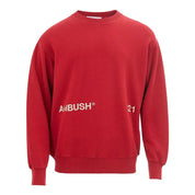 Ambush Stylish/Casual Sweaters L Ambush Elevated Red Cotton Sweater