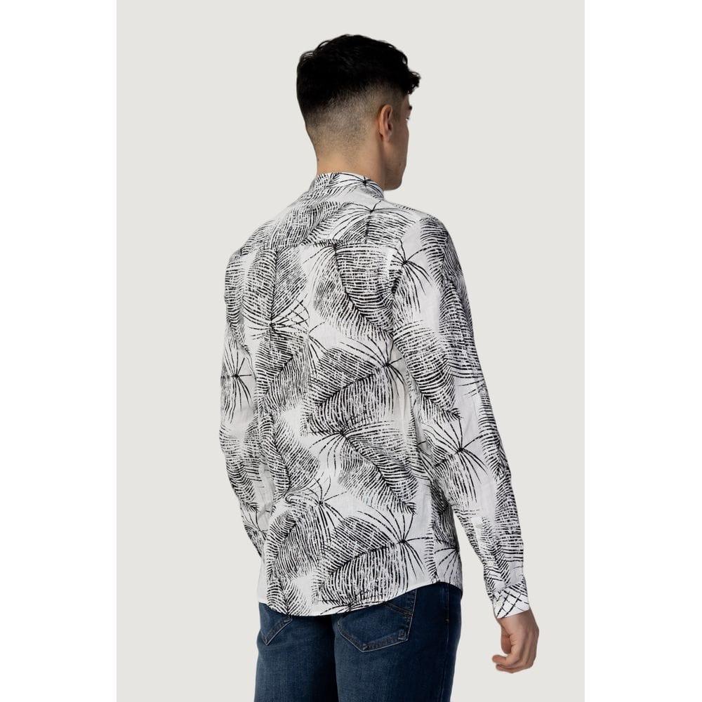 Antony Morato Linen Shirts Antony Morato Black Linen Shirt