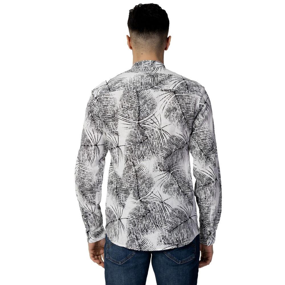 Antony Morato Linen Shirts Antony Morato Black Linen Shirt