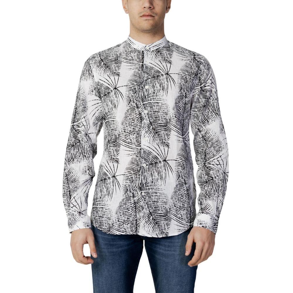 Antony Morato Linen Shirts Antony Morato Black Linen Shirt